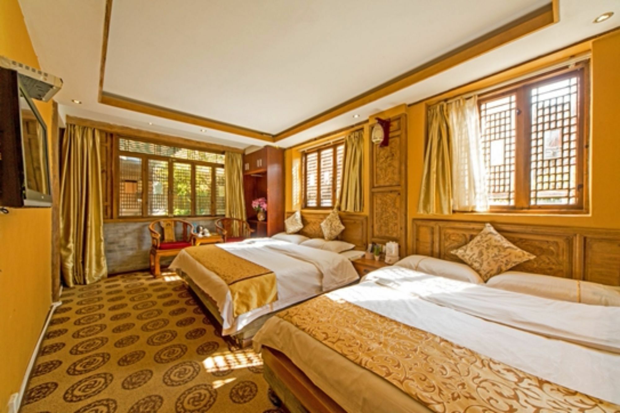 He Mu Ju Inn Zhongyi Branch Lijiang  Dış mekan fotoğraf