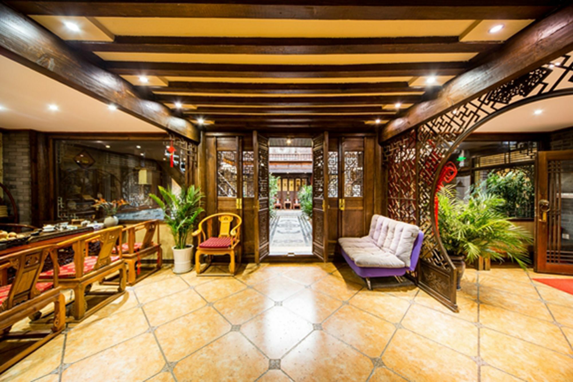 He Mu Ju Inn Zhongyi Branch Lijiang  Dış mekan fotoğraf